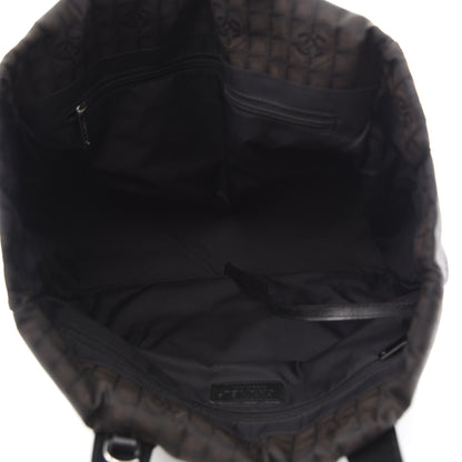 Chanel Nylon Travel Convertible Tote Black 4 of 10