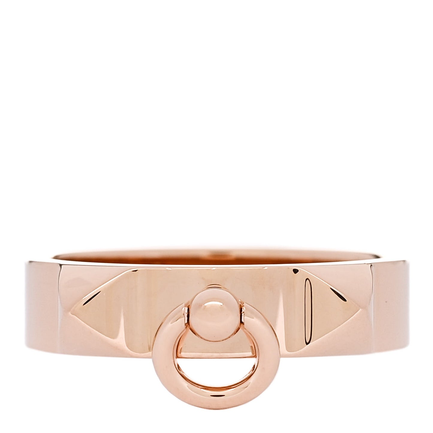 18K Rose Gold PM Collier De Chien Ring 57 8