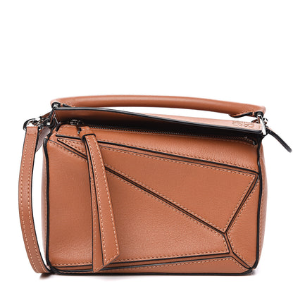 Loewe Calfskin Mini Puzzle Bag Tan 1 of 8