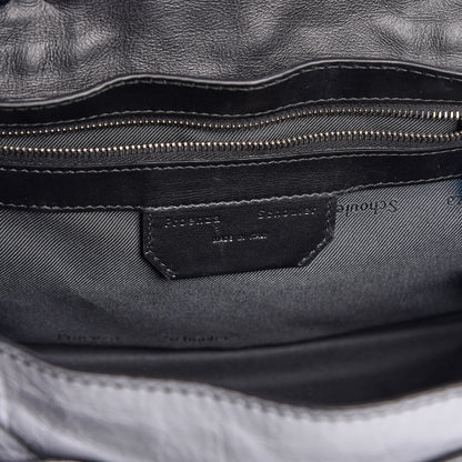 Proenza Schouler Paper Lambskin Medium PS1 Plus Zip Satchel Dove Grey 6 of 9