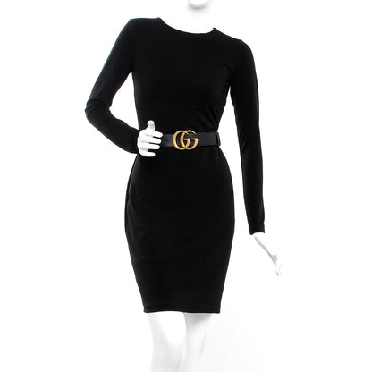 Gucci Calfskin Double G 40mm Belt 70 28 Black 2 of 5