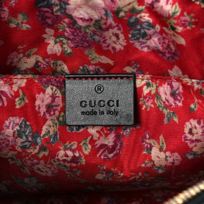 Gucci Calfskin Web Trapuntata Small GG Shoulder Bag Black 6 of 11