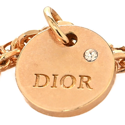 Christian Dior Crystal Metal Petit CD Double Bracelet Gold 5 of 5