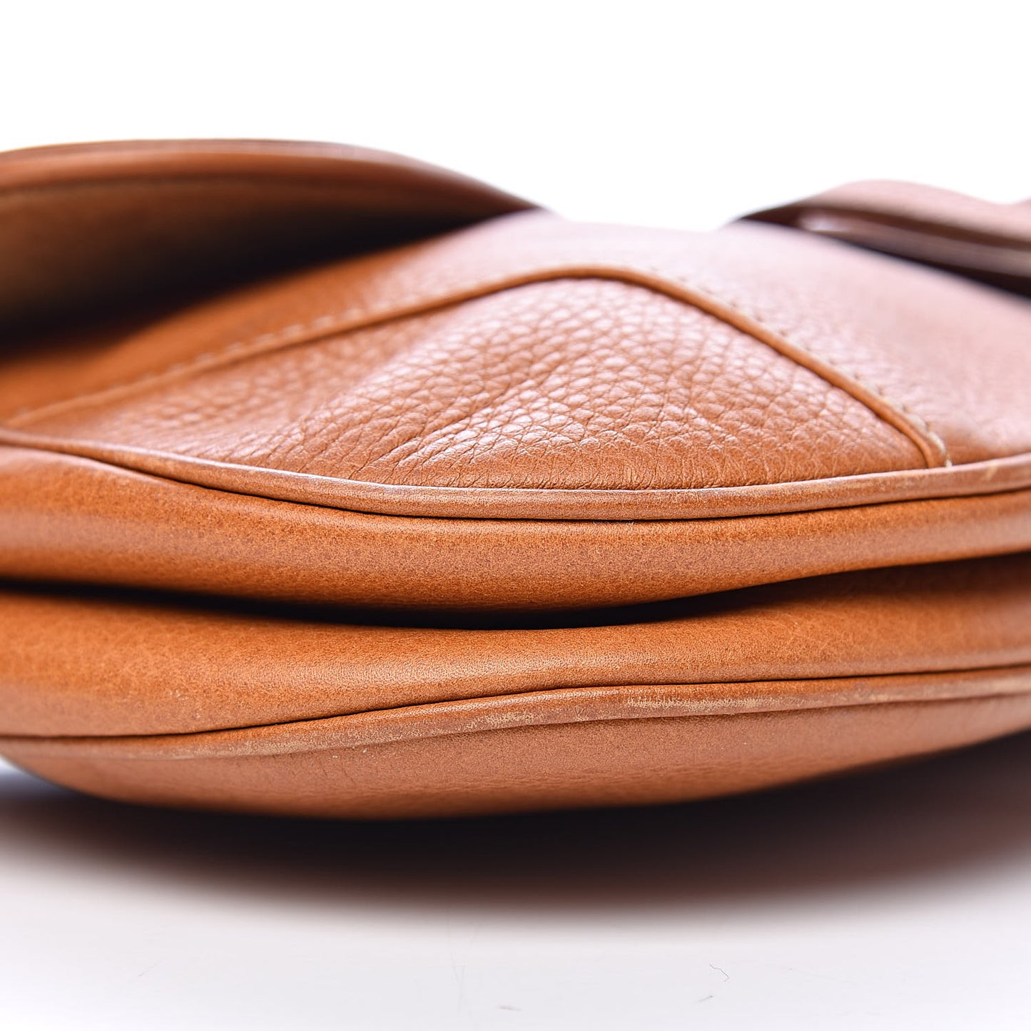 Calfskin Saddle Bag Tan
