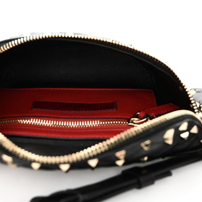 Valentino Garavani Nappa Rockstud Spike Belt Bag 85 Black 5 of 9