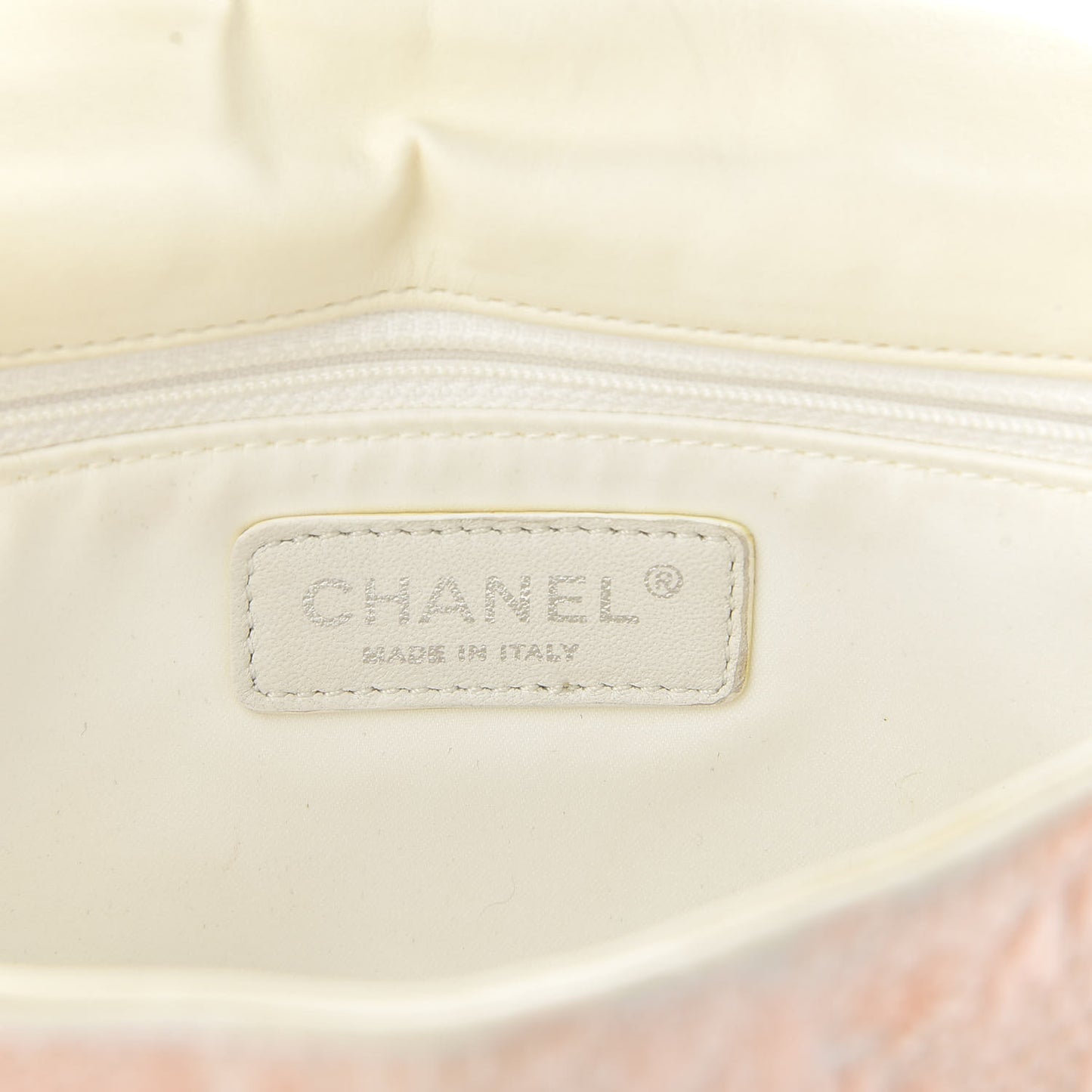 Sequin Paillette Small Flap Light Pink
