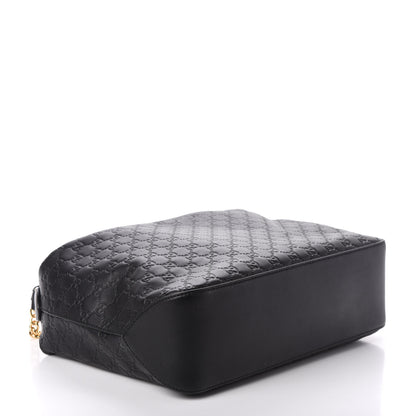 Gucci Guccissima Signature Large Linea A Hobo Black 4 of 9