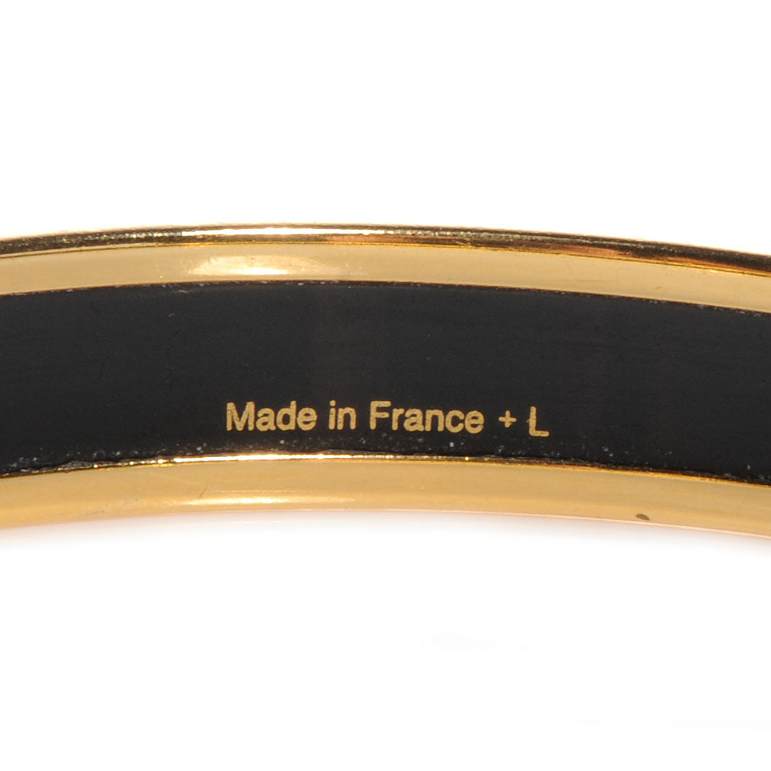 Enamel Narrow Printed Bracelet 65 Pink
