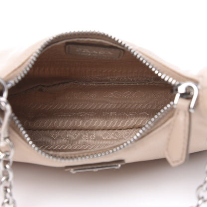 Prada Tessuto Nylon Saffiano Mini Re-Edition 2000 Shoulder Bag Cammeo 4 of 9