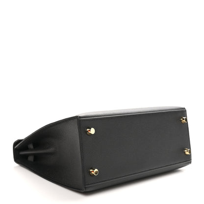 Hermes Epsom Kelly Sellier 25 Black 4 of 11