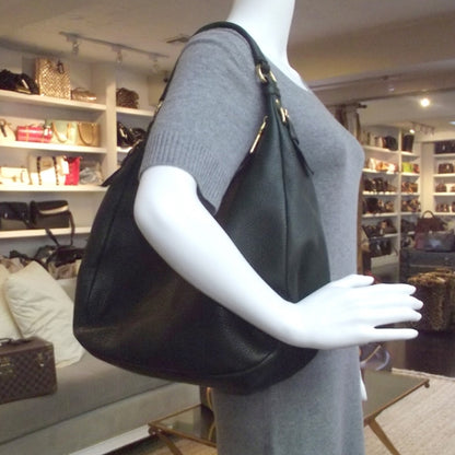 Prada Vitello Daino Hobo Foresta 2 of 9