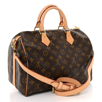 Louis Vuitton LOUIS VUITTON Monogram Speedy Bandouliere 30 3 of 12