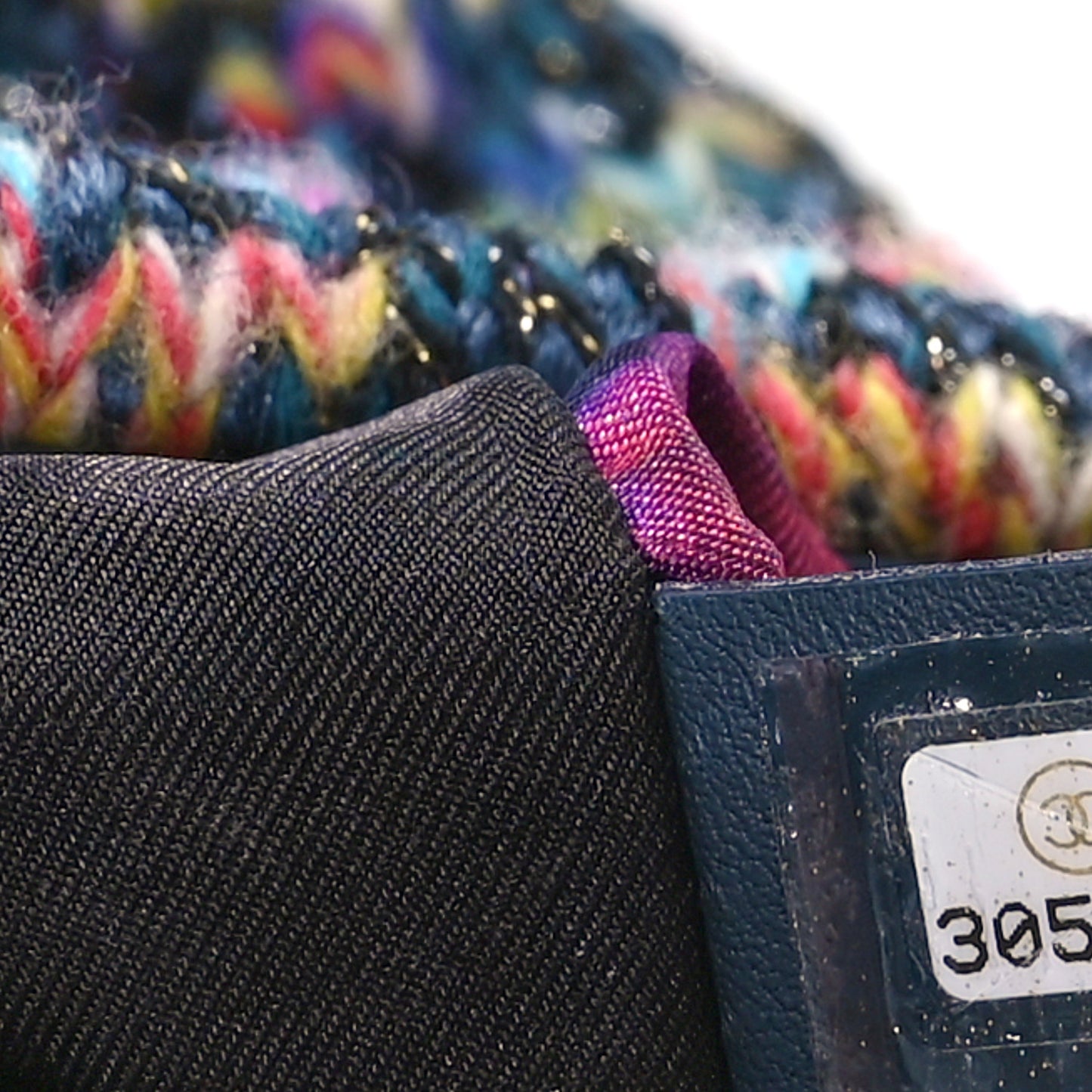 Tweed Quilted Medium Chanel 19 Flap Dark Multicolor