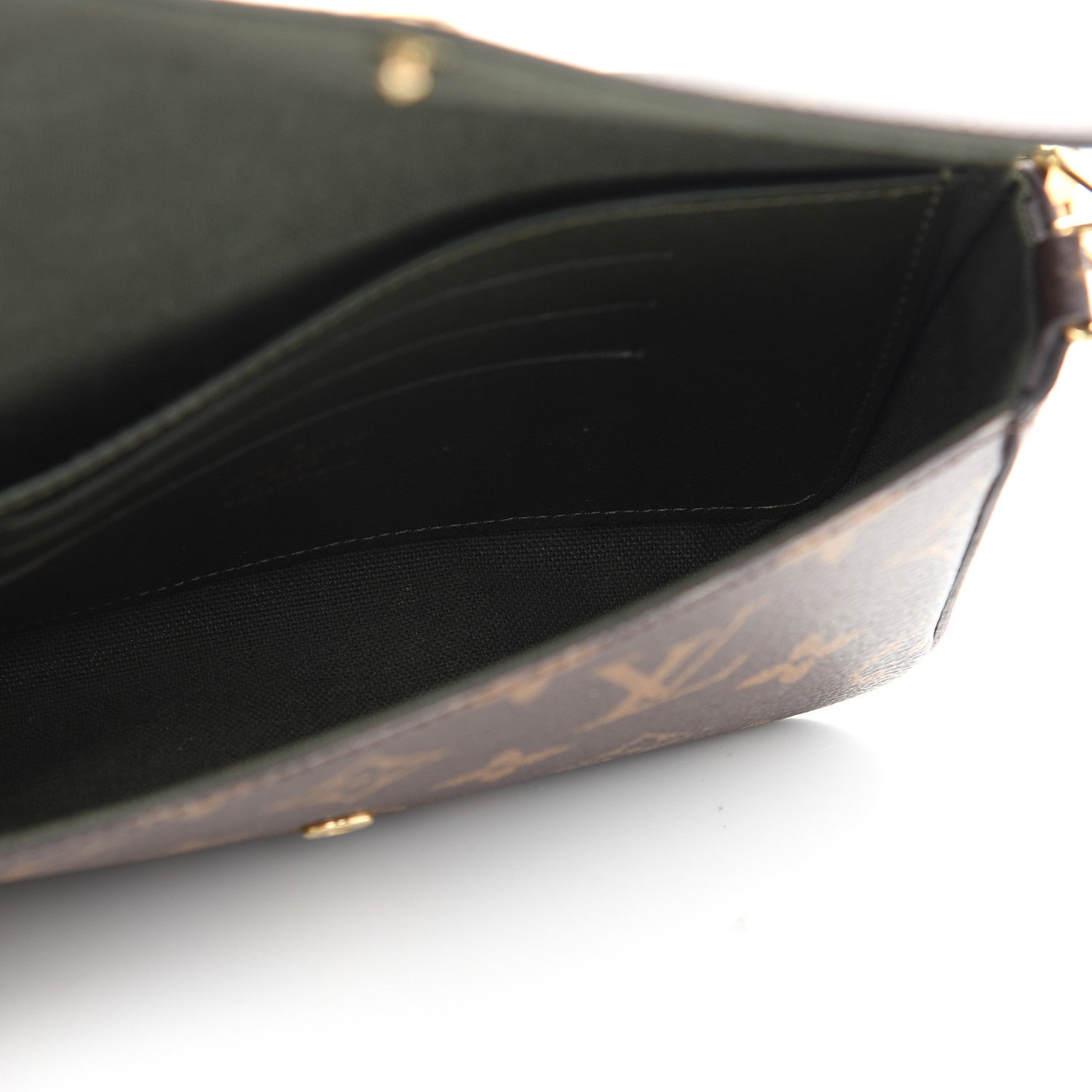 Louis Vuitton Monogram Felicie Strap & Go Kaki 5 of 8