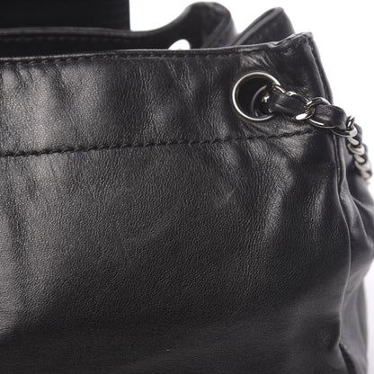 Chanel Lambskin Lax Accordion Flap Black 10 of 14