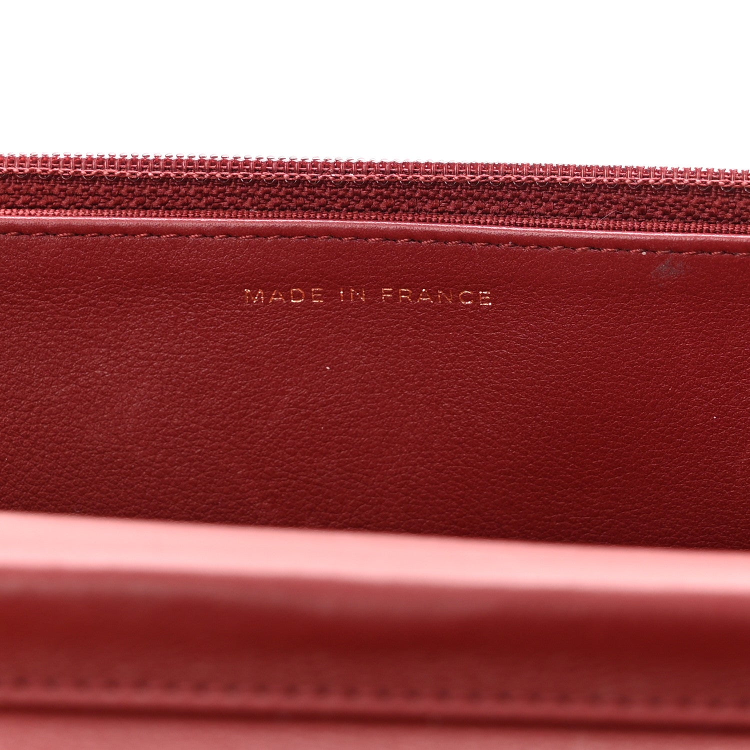 Chanel Calfskin Quilted Chevron In The City Bag Wallet on Chain WOC Red 7 of 11