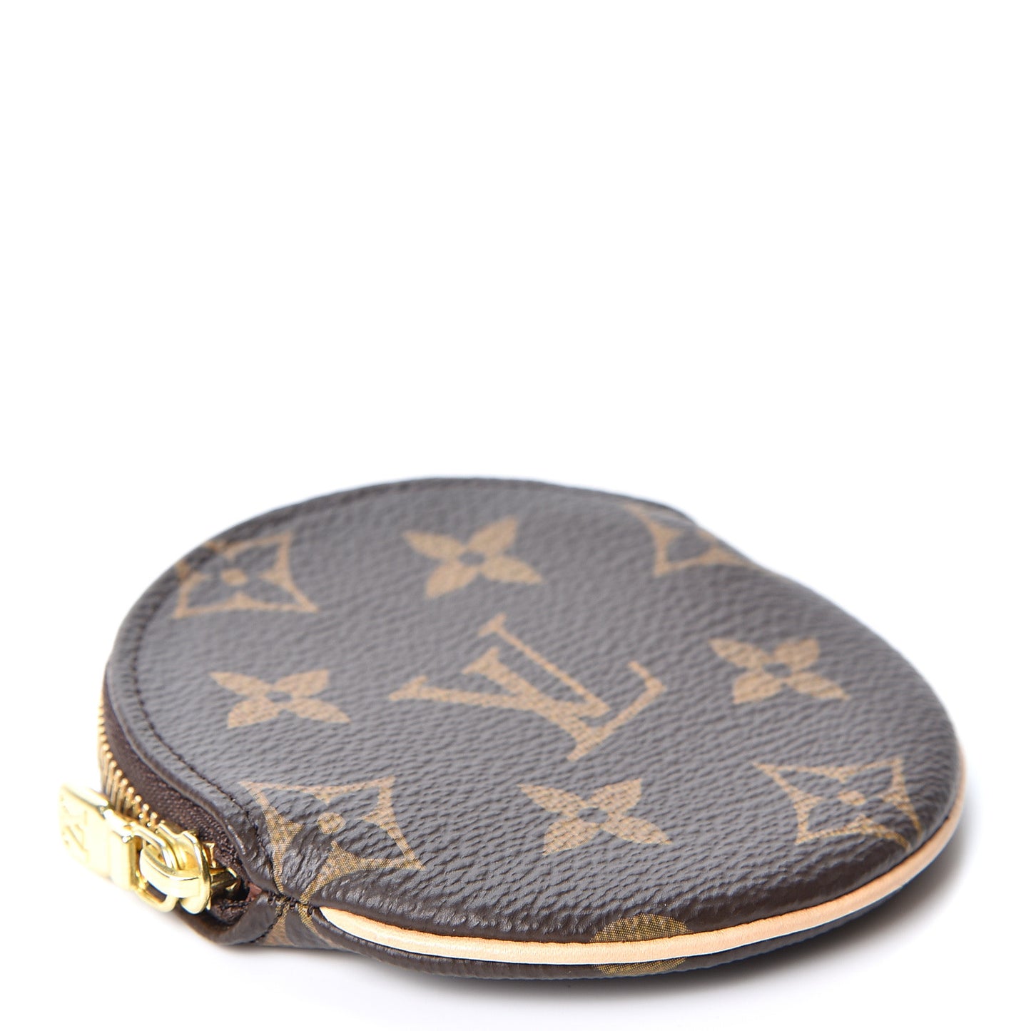 Monogram Round Coin Purse