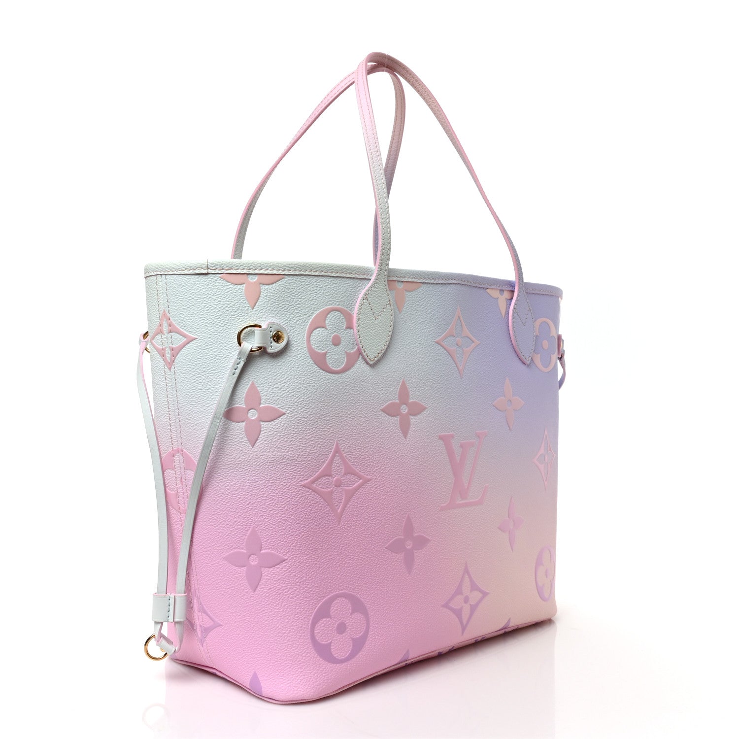 Louis Vuitton Monogram Giant Spring In The City Neverfull MM Sunrise Pastel 3 of 8