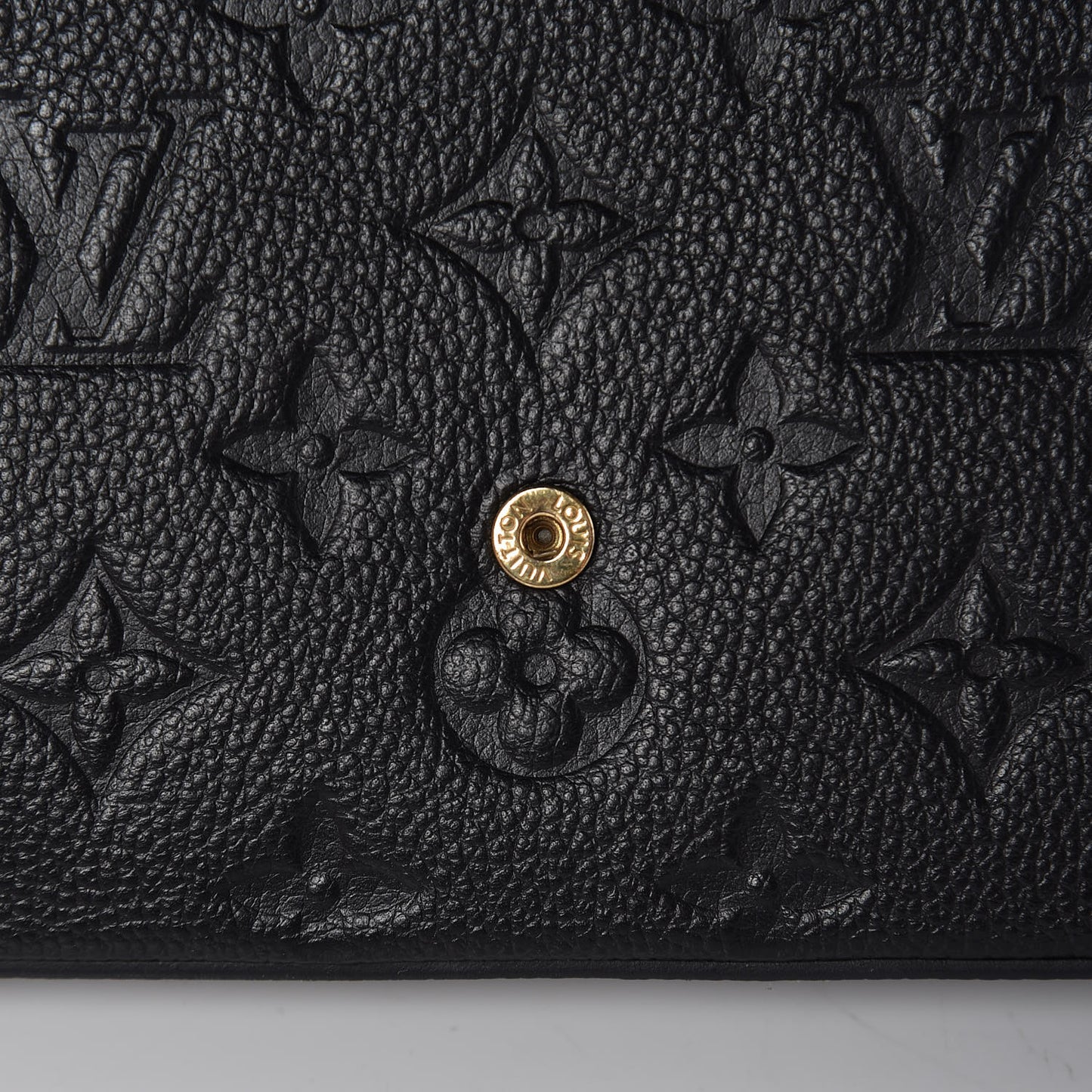 Empreinte Pochette Felicie Chain Wallet Black