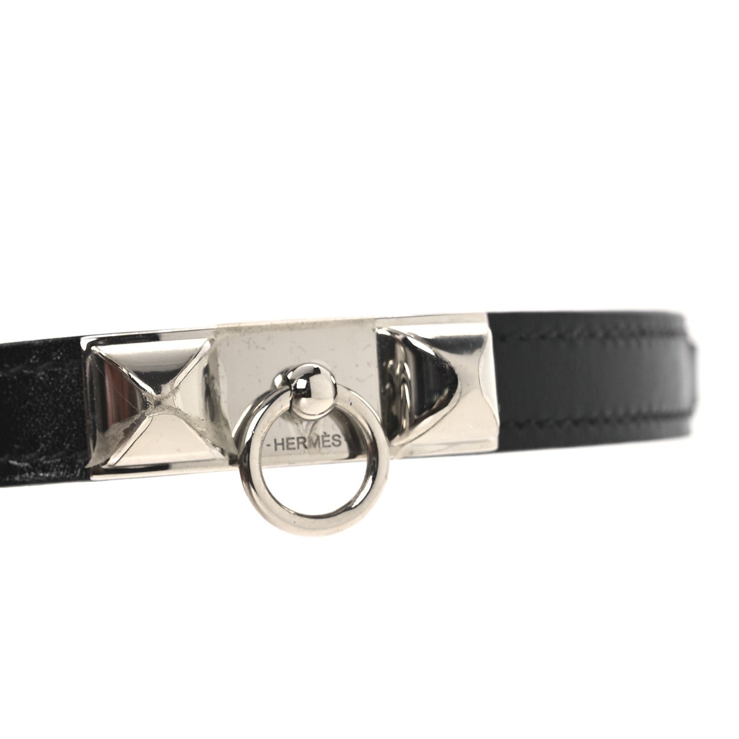 Hermes Box Rivale Double Tour Bracelet T2 Black 1851196 – FASHIONPHILE