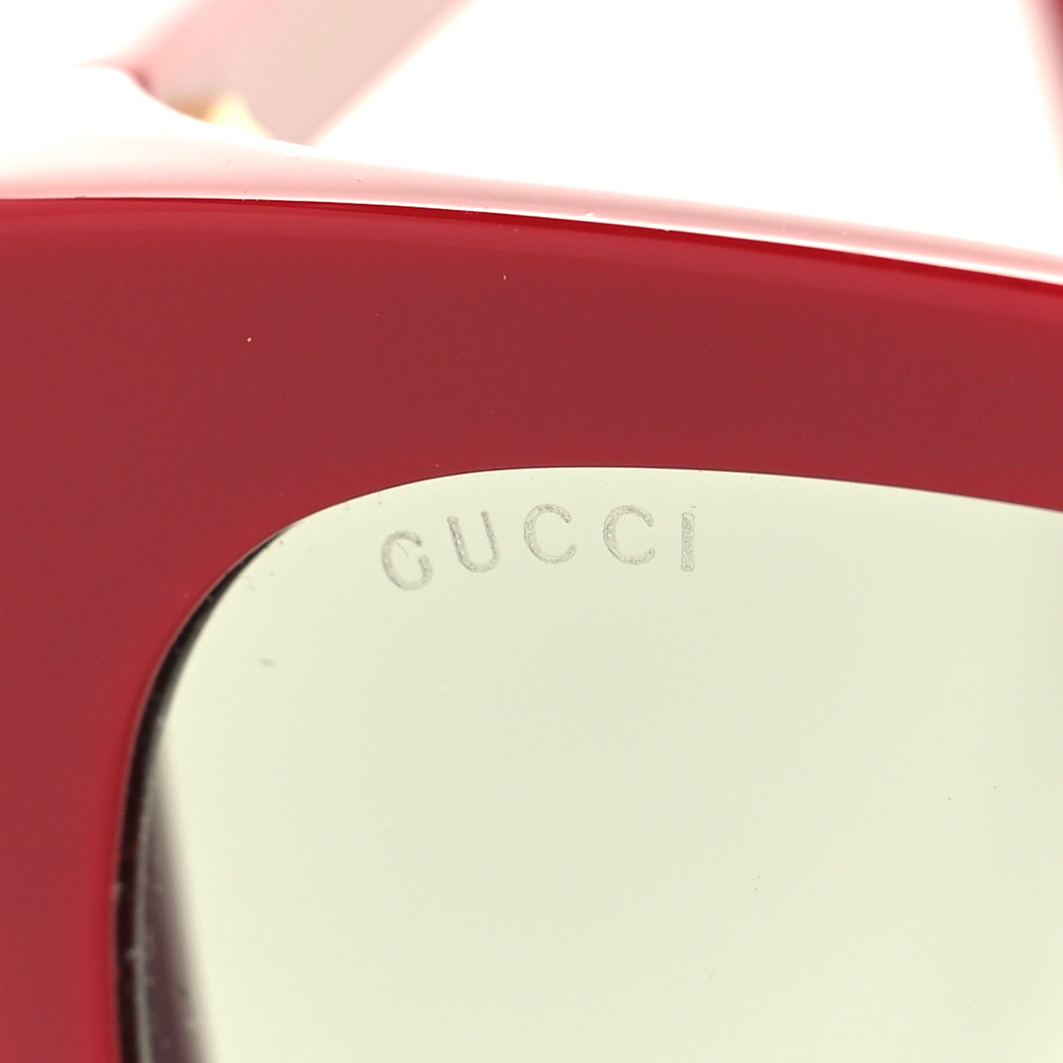 Gucci Square Frame GG0468S Sunglasses Red 7 of 7