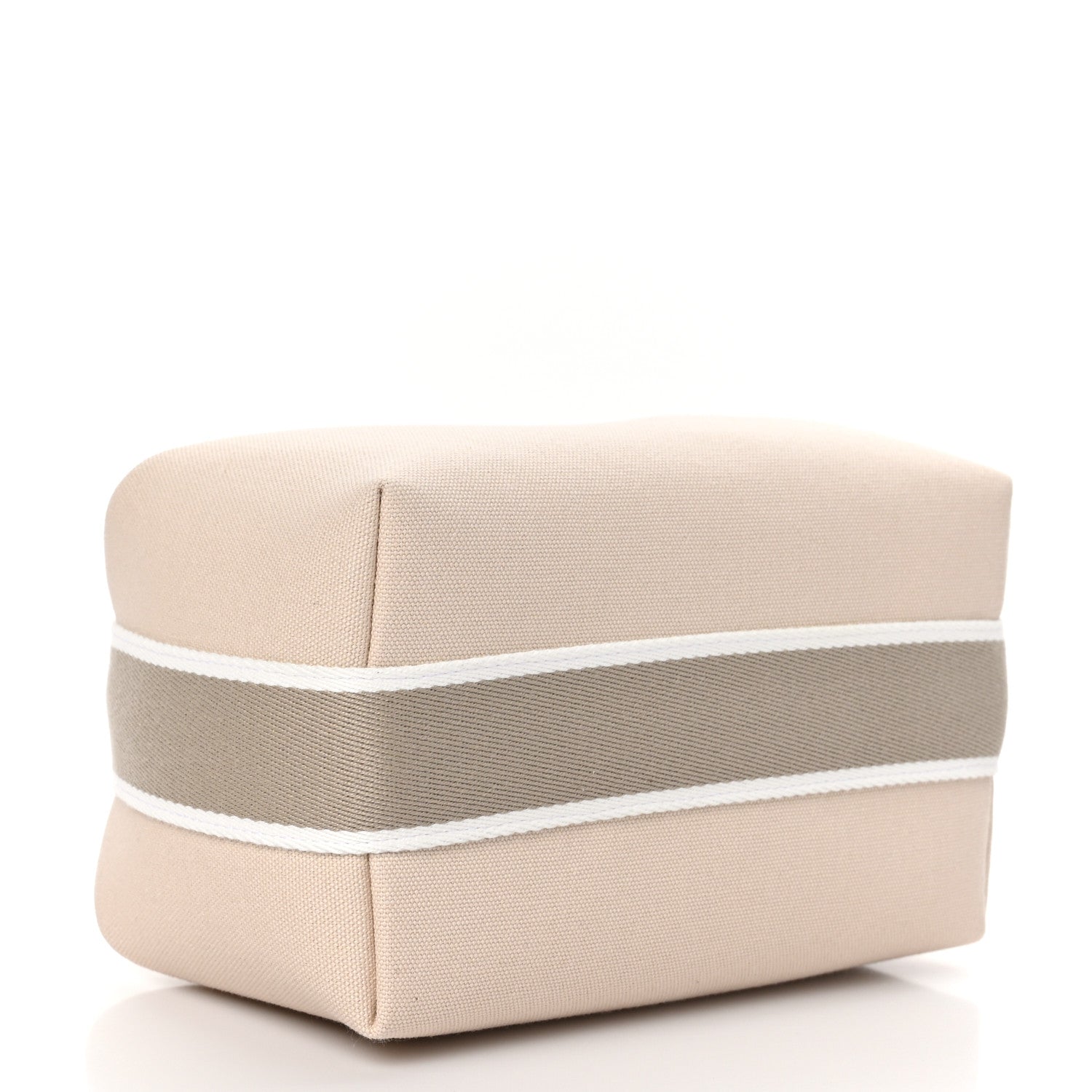 Hermes Canvas Bride-A-Brac Pouch Natural 4 of 9