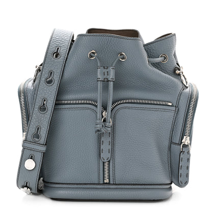Fendi Cuoio Romano Selleria F is Fendi Grande Mon Tresor Pocket Bucket Bag Nube 1 of 11