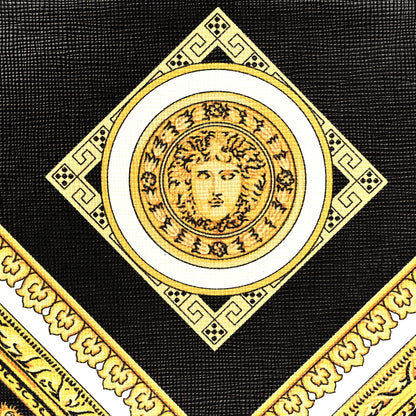 Versace Saffiano Baroque Print La Medusa Crossbody Black 7 of 10