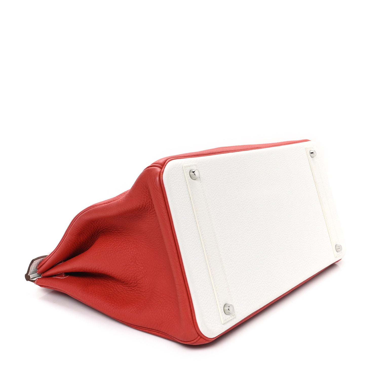 Togo Casaque Birkin 40 Sanguine White