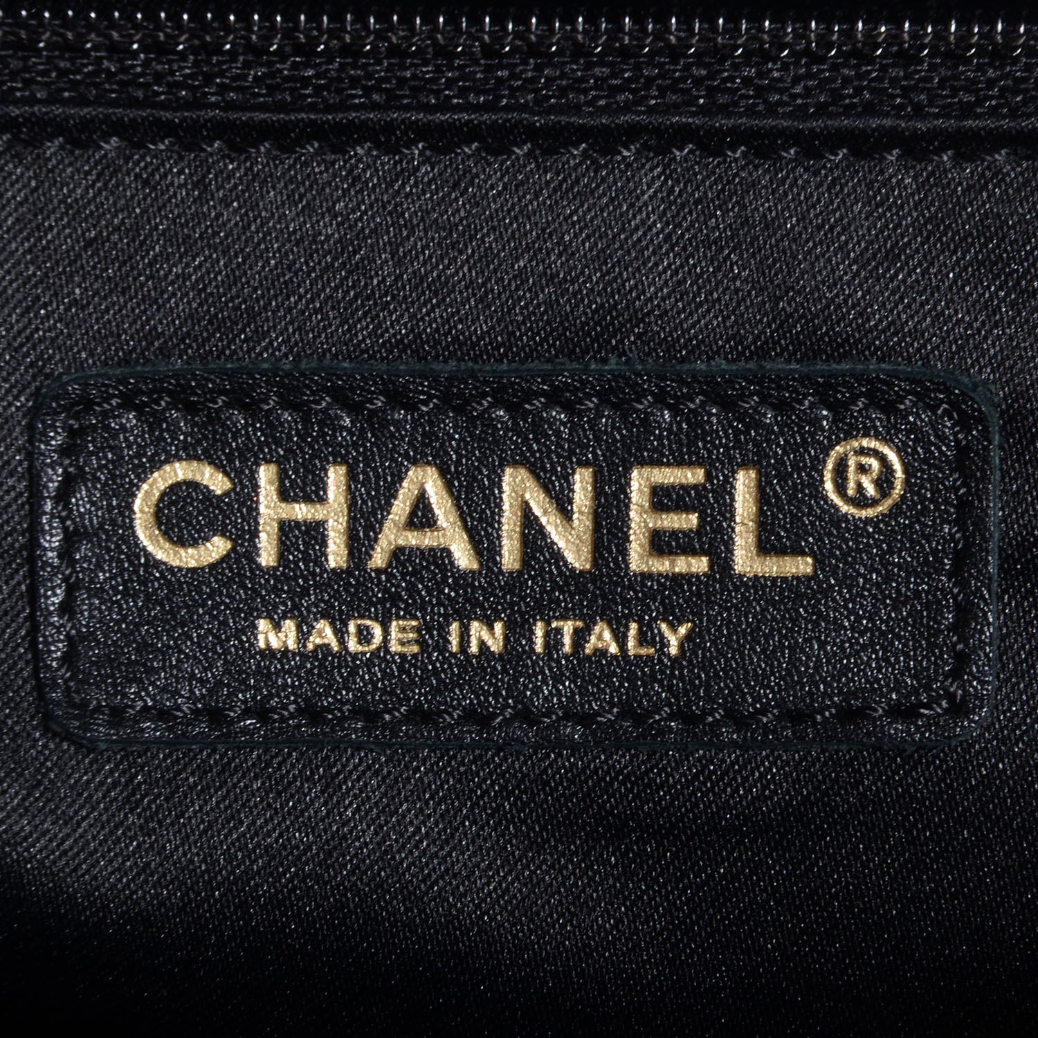 Chanel Caviar Grand Shopping Tote GST Black 6 of 7