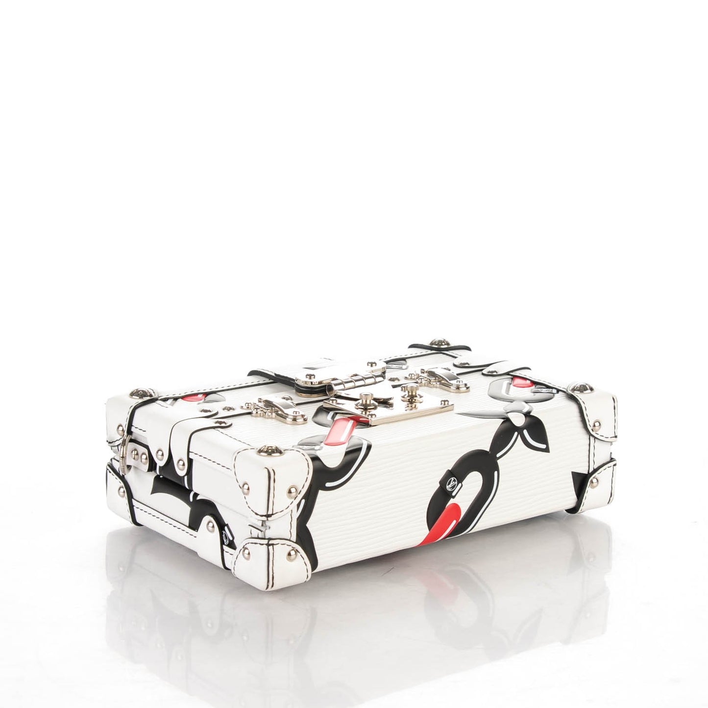 Epi Petite Malle White