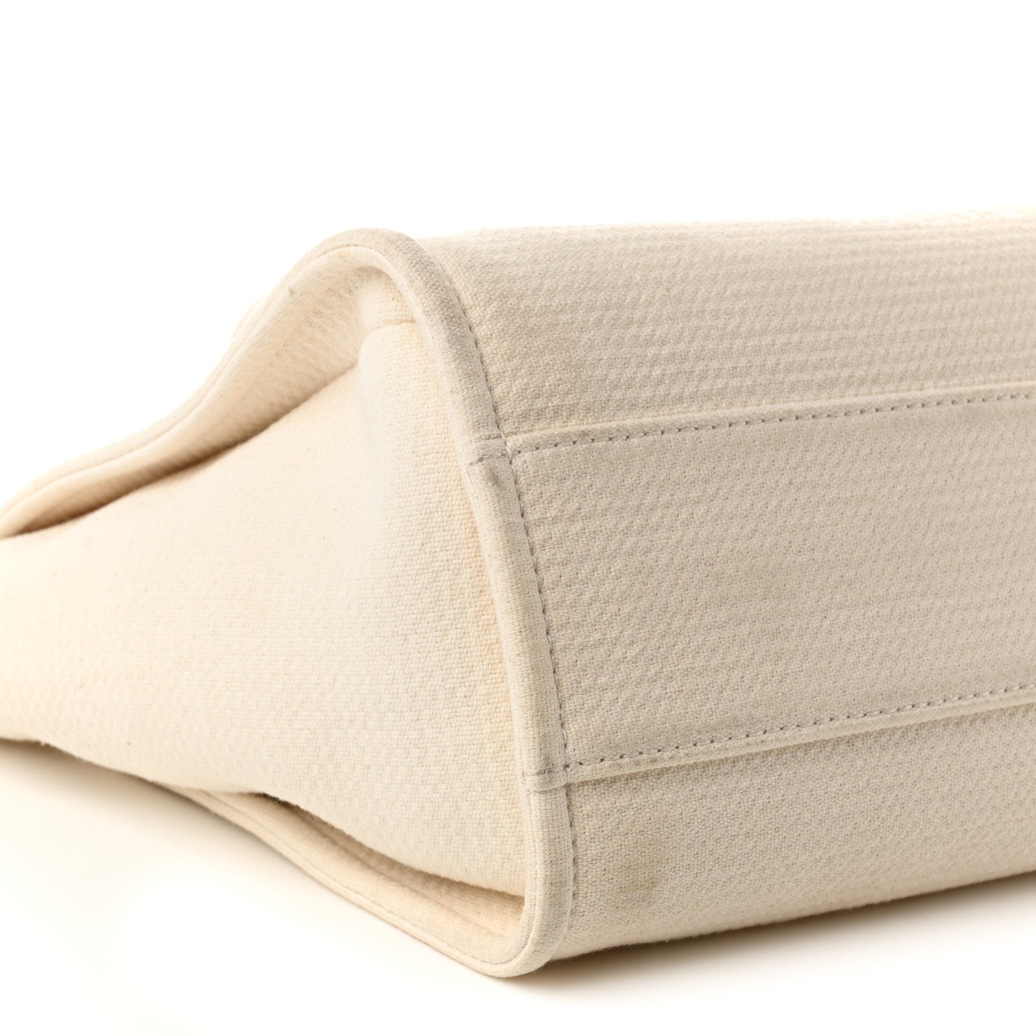 Chanel Mixed Fibers Small Deauville Tote White 9 of 12