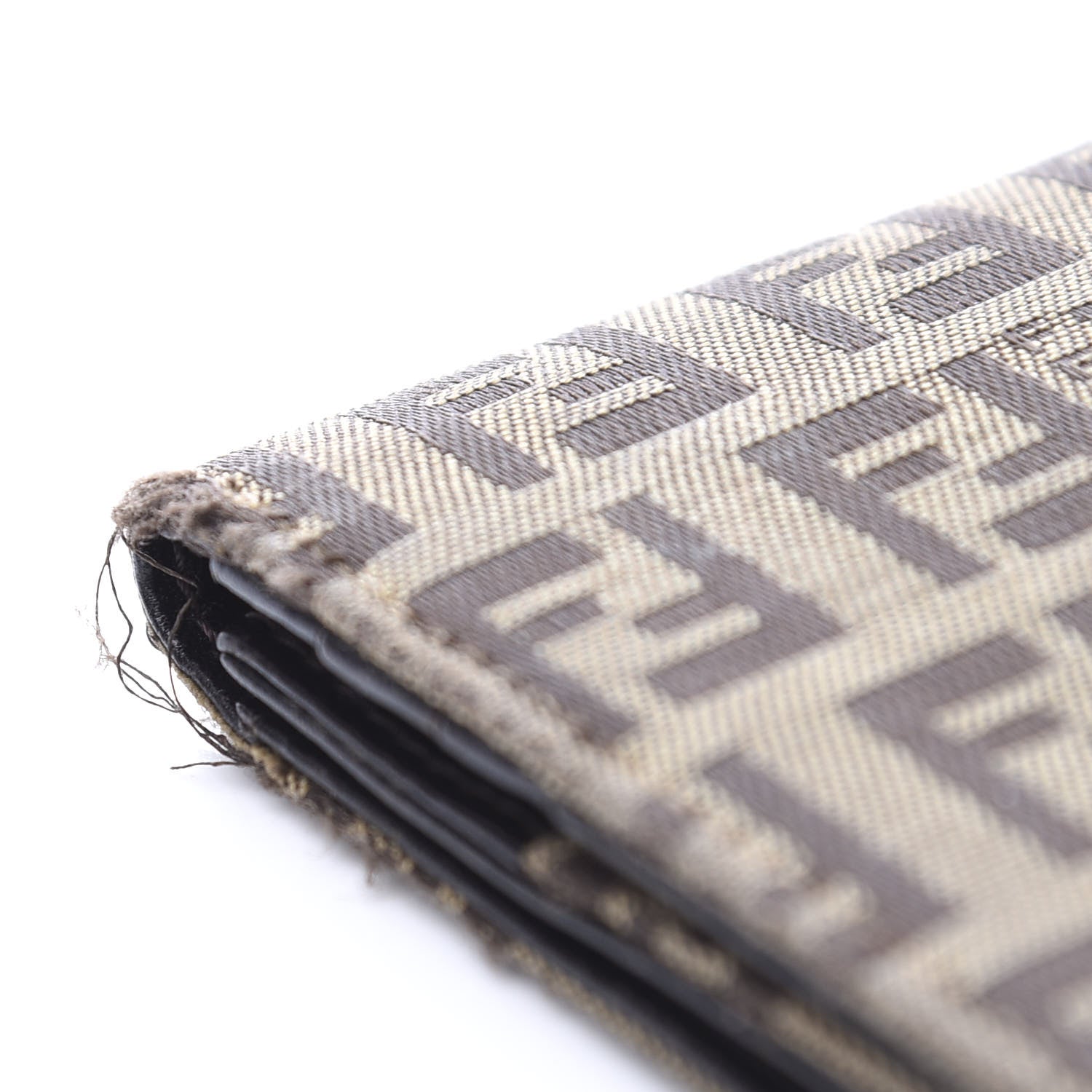 Fendi Zucchino Continental Wallet Brown 10 of 11