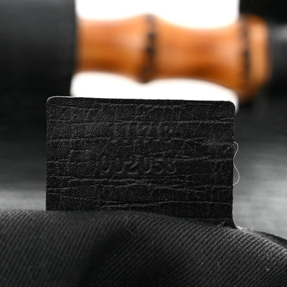 Gucci Monogram Bamboo Bullet Bag Black 7 of 10