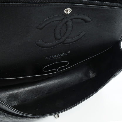 Chanel Caviar Quilted Medium Double Flap Black 5 of 9