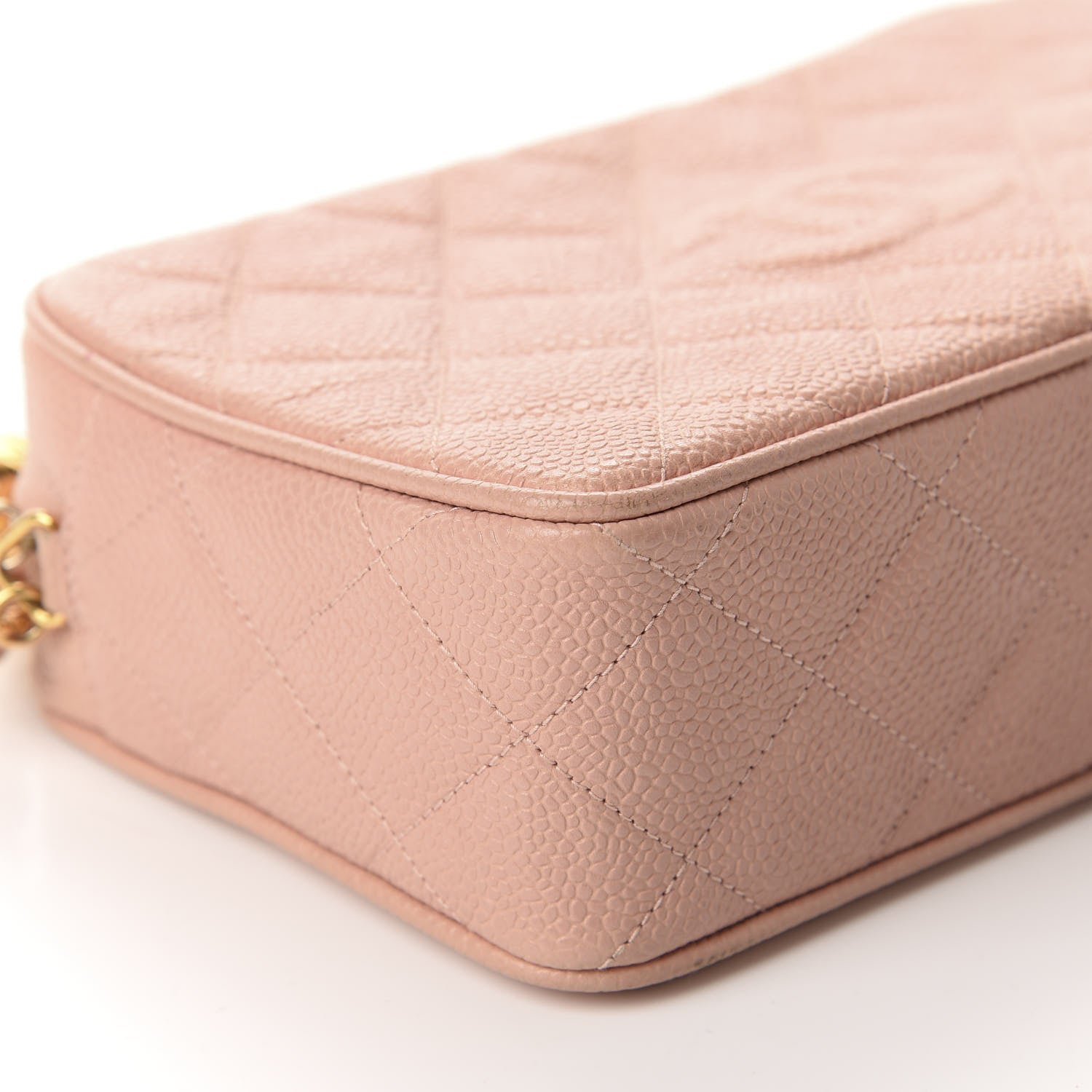 Chanel Caviar Quilted Small CC Camera Case Pink 6 of 12