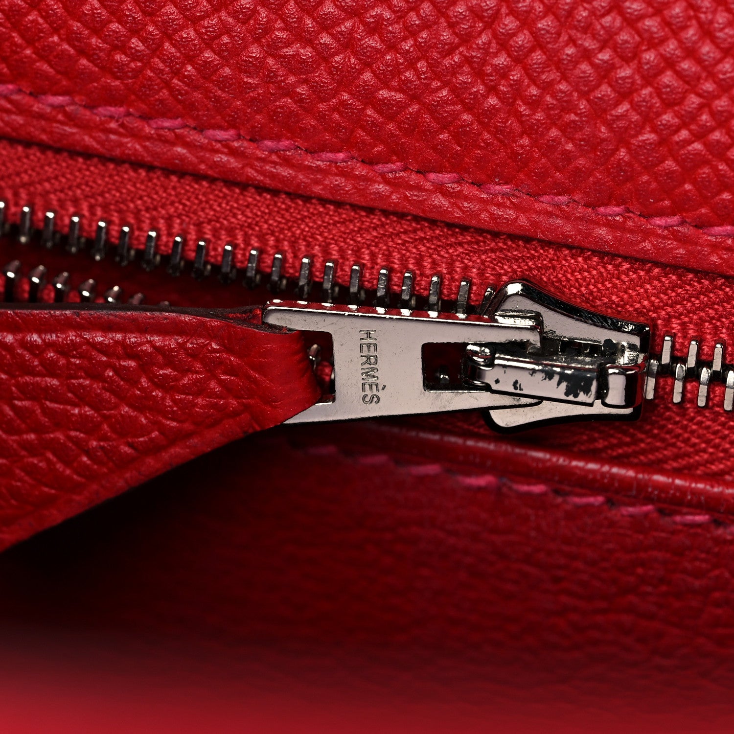 Hermes Epsom Kelly Sellier 32 Rouge Casaque 30 of 45