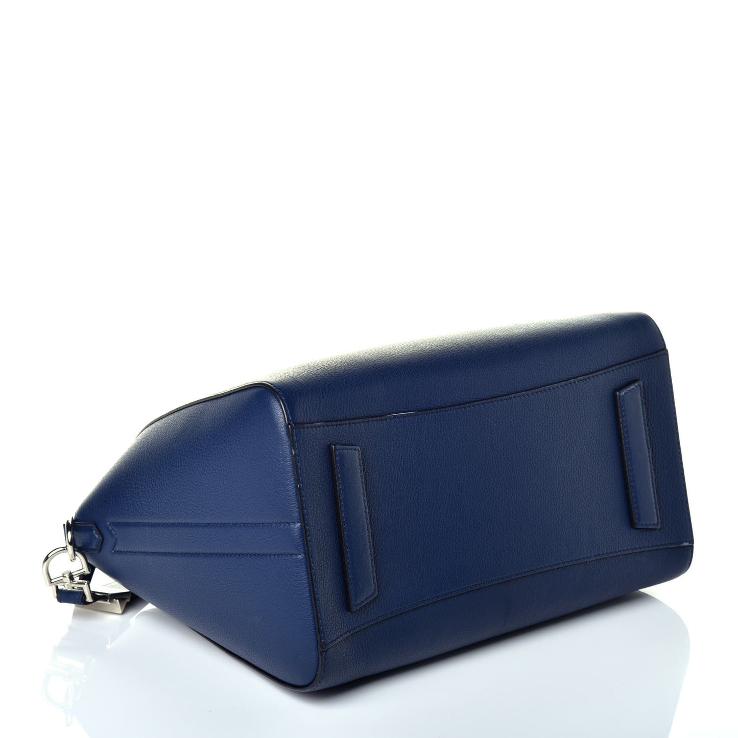 Sugar Goatskin Medium Antigona Navy