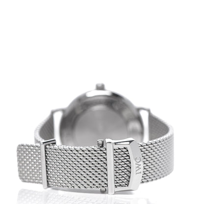 IWC Stainless Steel Diamond 37mm Portofino Automatic Watch Grey IW458110 3 of 6
