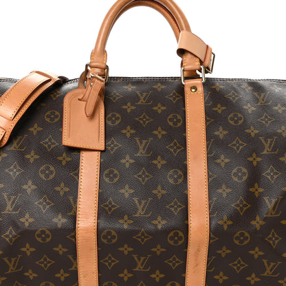 Louis Vuitton Monogram Keepall Bandouliere 55 7 of 18