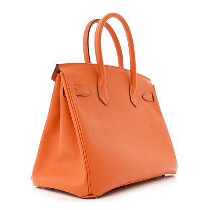Hermes Epsom BIRKIN 30 Orange 3 of 14