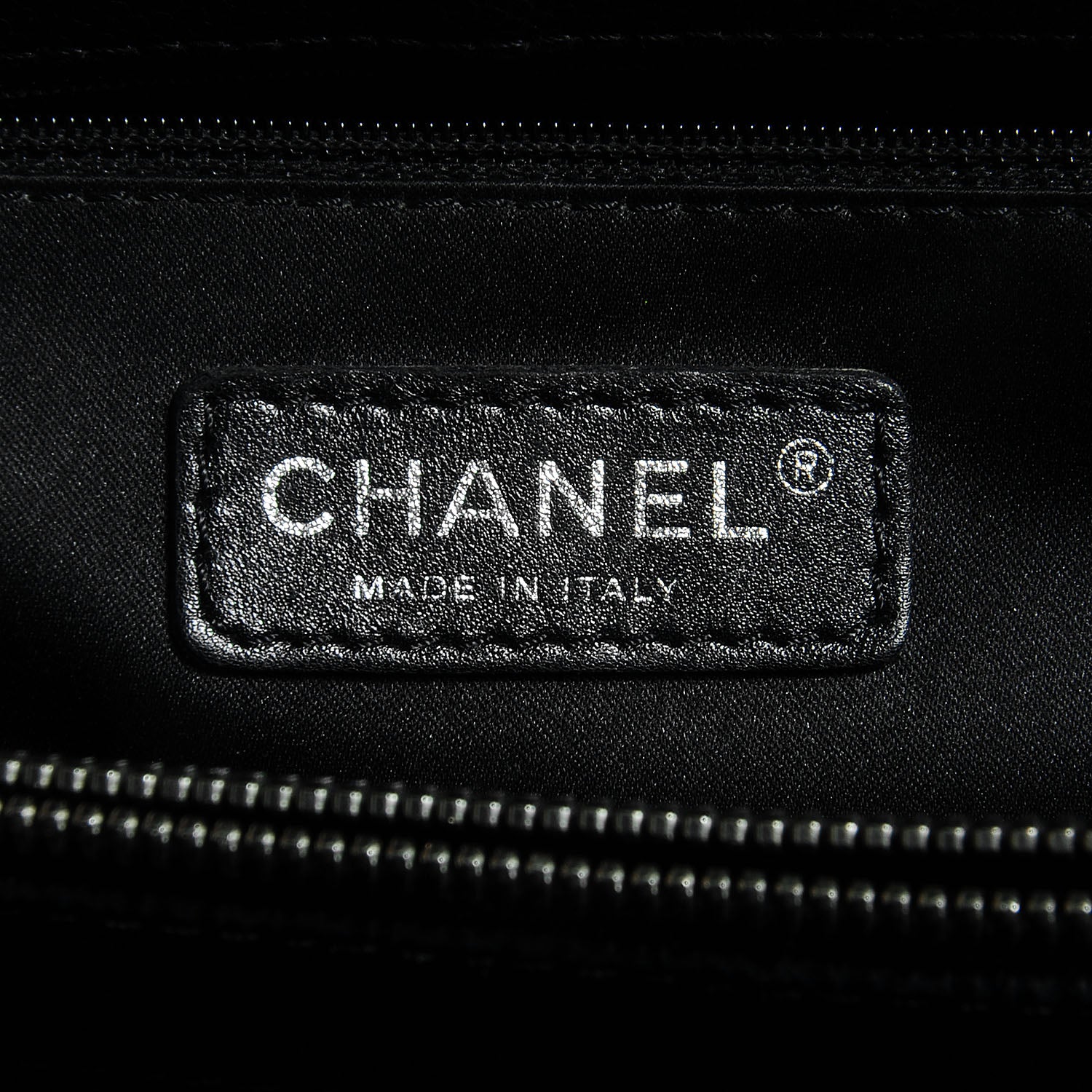 Chanel Caviar Grand Shopping Tote GST Black 7 of 8