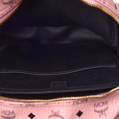 MCM Visetos Medium Side Studs Stark Backpack Soft Pink 4 of 6