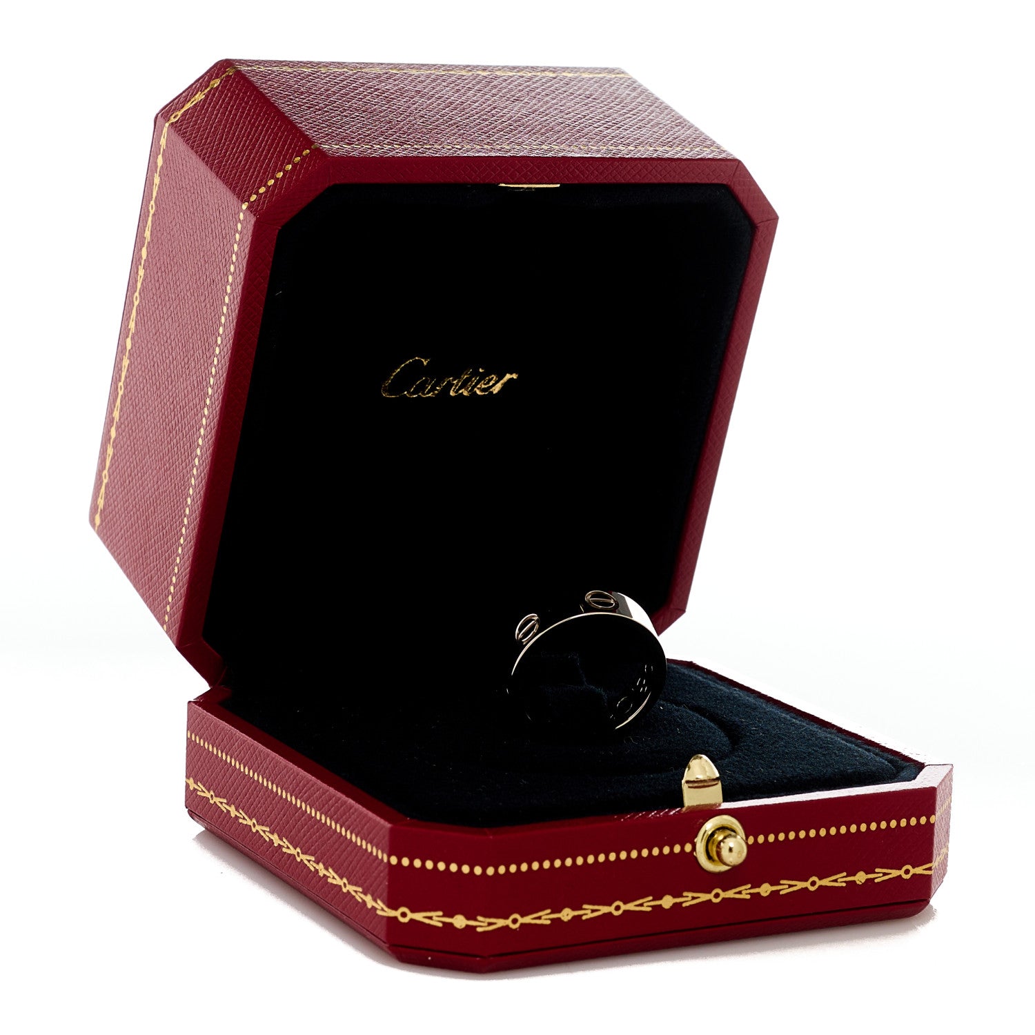Cartier 18K White Gold 5.5mm LOVE Ring 52 6 6 of 6