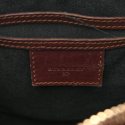Burberry Haymarket Check Studded Bowler Brown 5 of 12