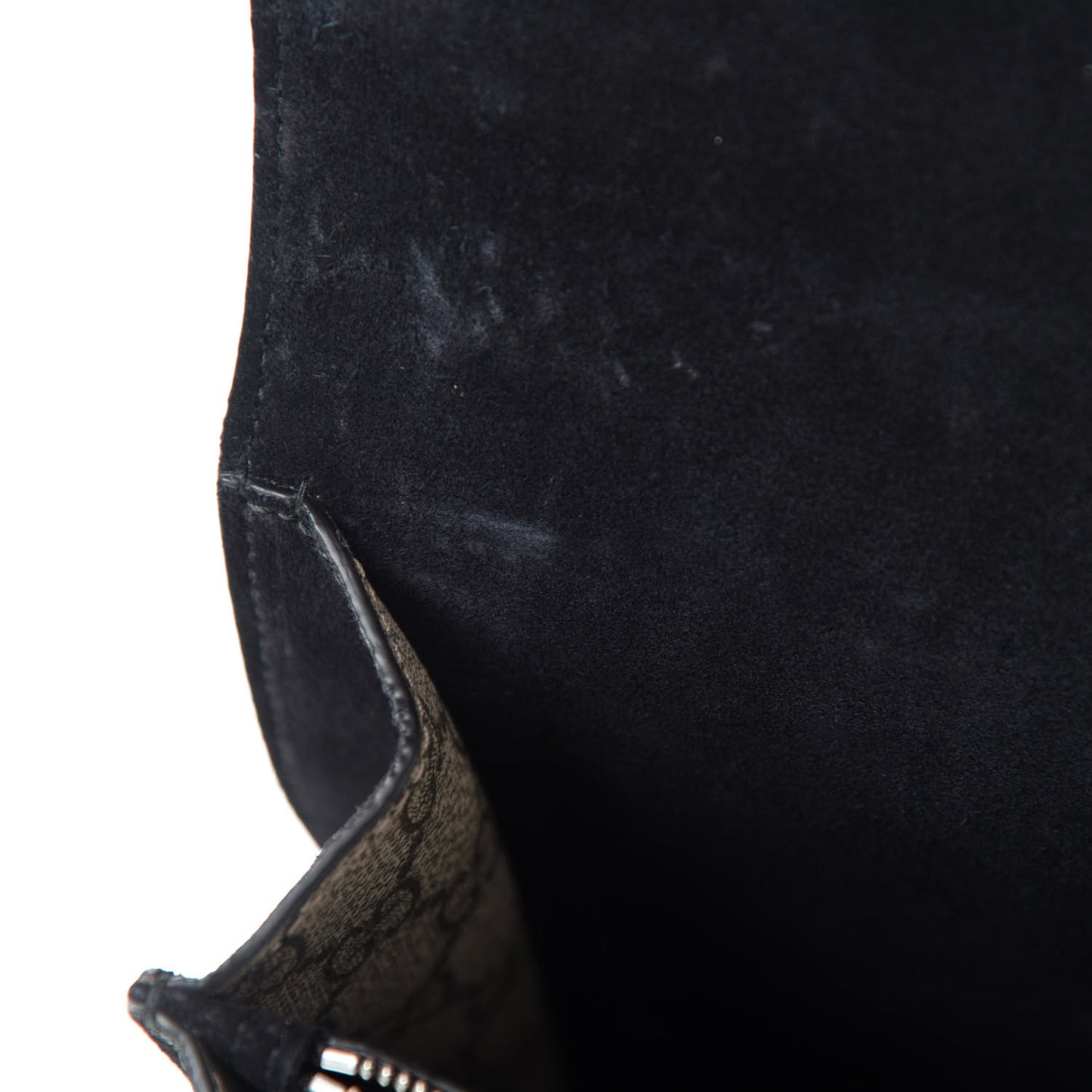 GG Supreme Monogram Medium Dionysus Shoulder Bag Black