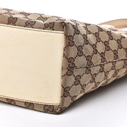 Gucci Monogram Charmy Tote White 9 of 12