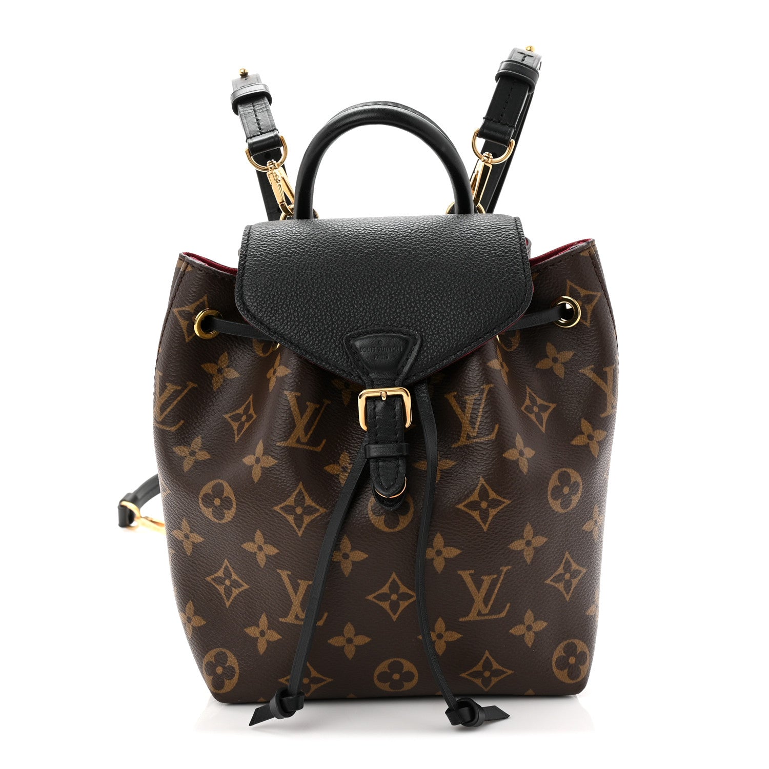 Louis Vuitton Monogram BB Montsouris NM Backpack Black 1 of 10