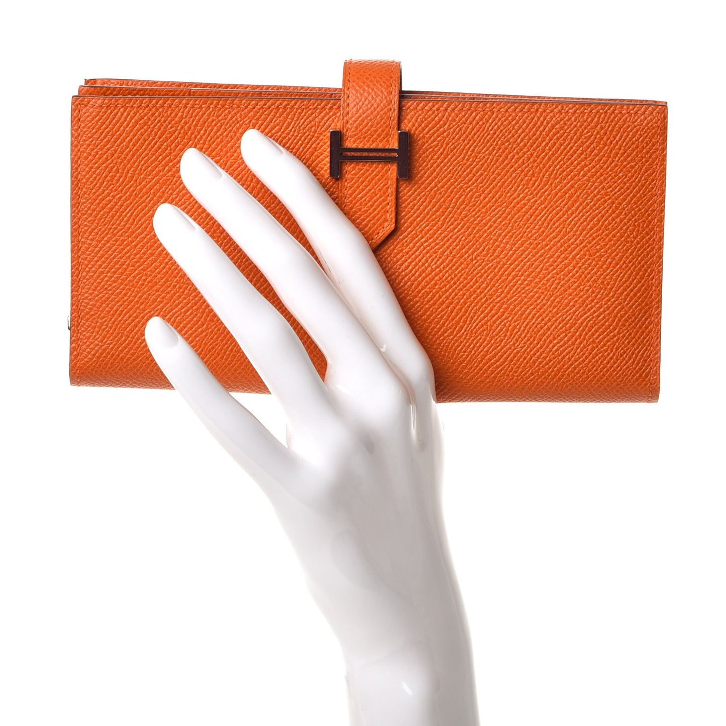 Epsom Bearn Gusset Wallet Orange