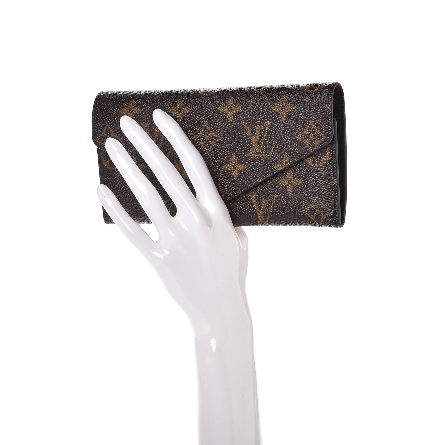 Monogram Josephine Wallet Fuchsia